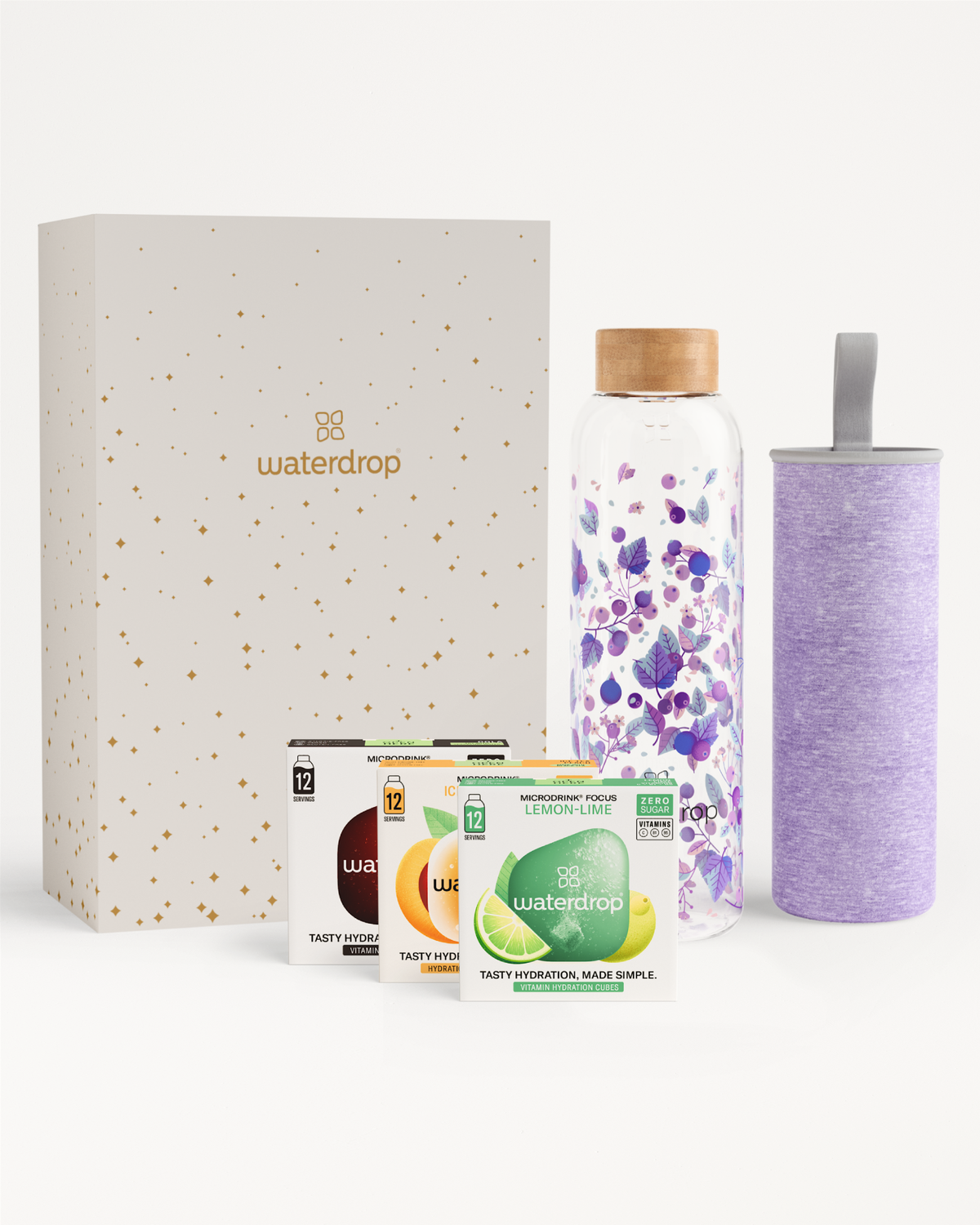 Cutie Cadou de Crăciun cu Sticlă Borosilicată