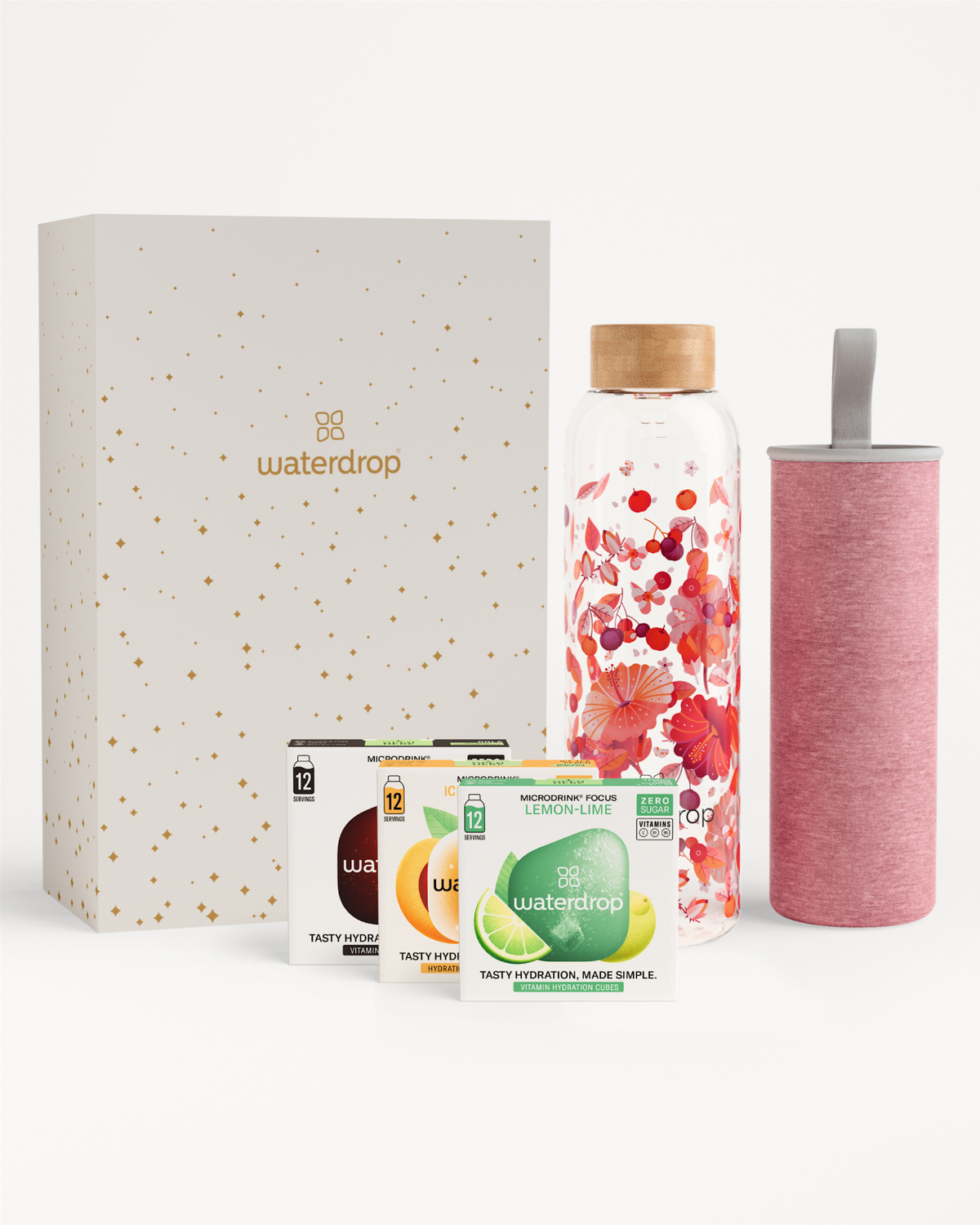 Cutie Cadou de Crăciun cu Sticlă Borosilicată