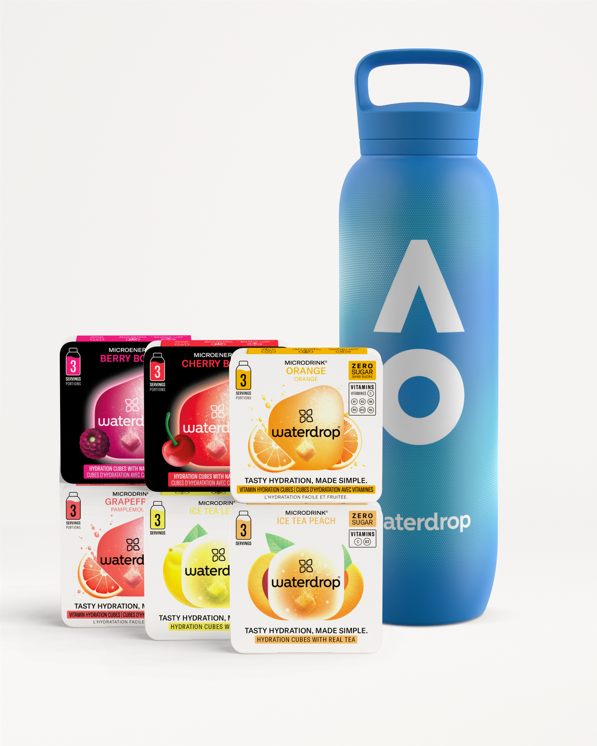 AO26 Set Hidratare cu Sticlă Official Player