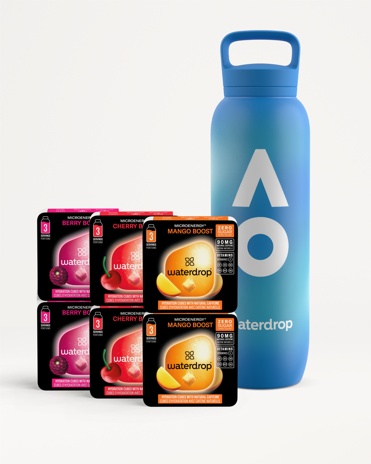 AO26 Set Hidratare cu Sticlă Official Player