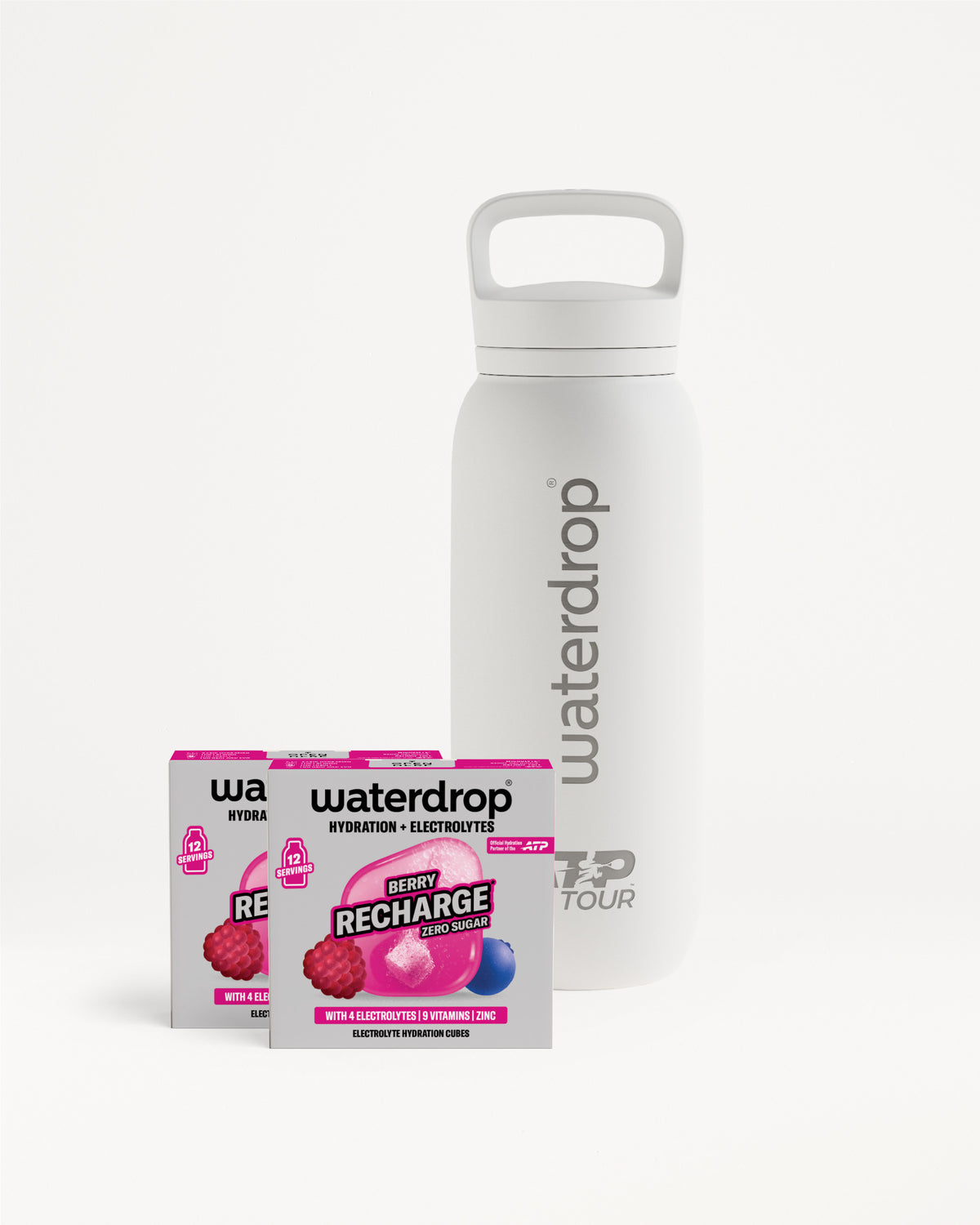 Set de Hidratare cu Cană Termo Multifuncțională ATP Tour Oficială