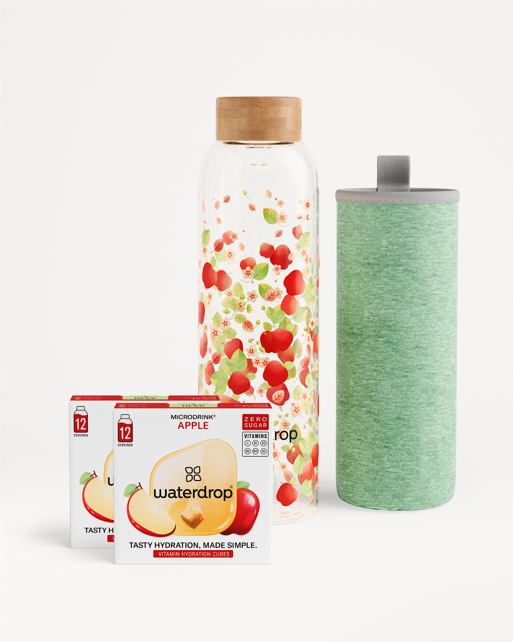 Set cu Sticlă APPLE
