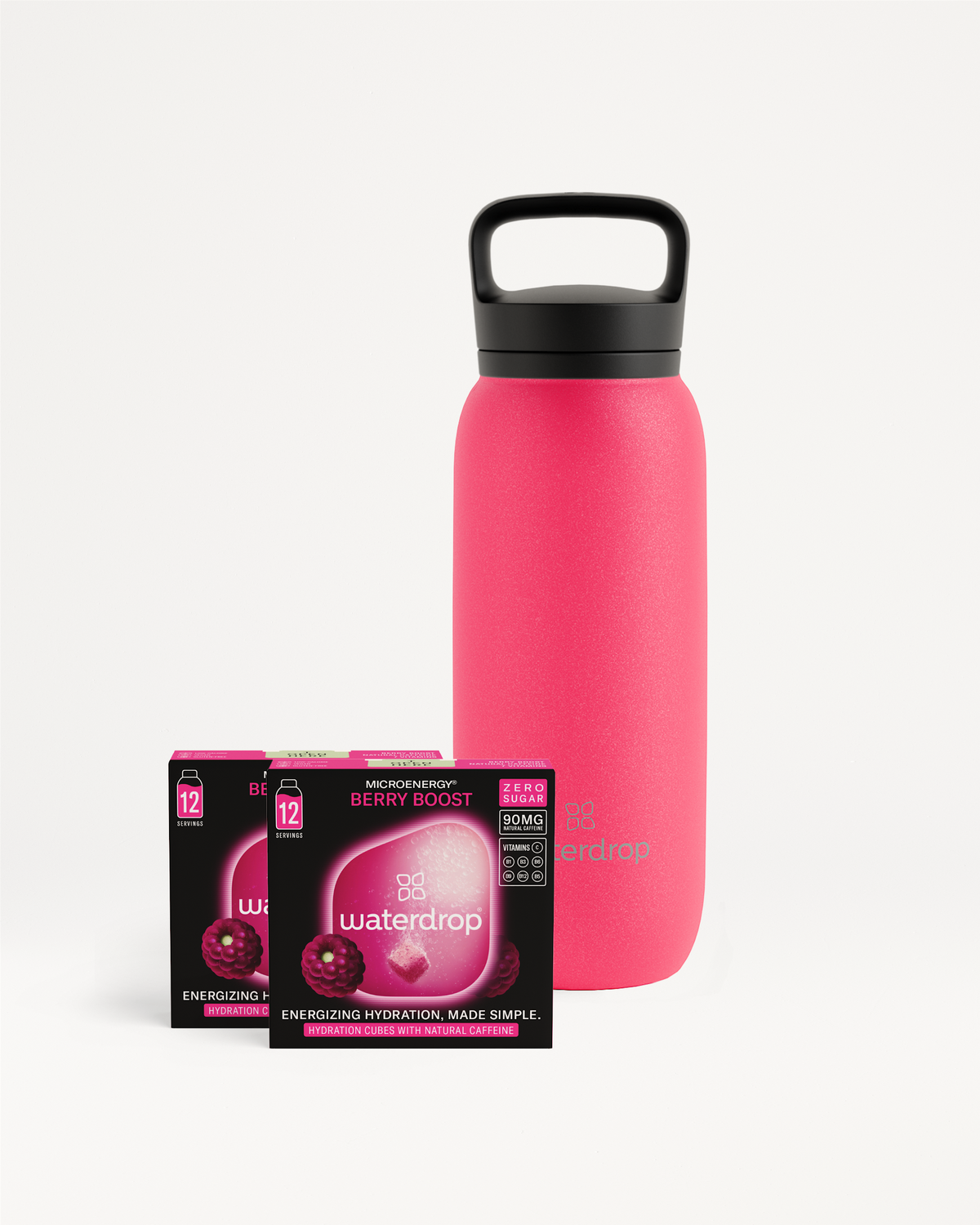 Set Neon Boost cu Sticlă
