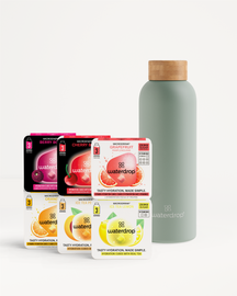 Set Degustare cu Sticlă Termo din Oțel Inoxidabil