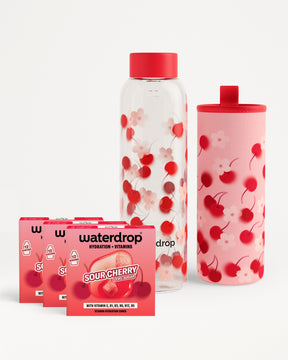 Set cu Sticlă SOUR CHERRY