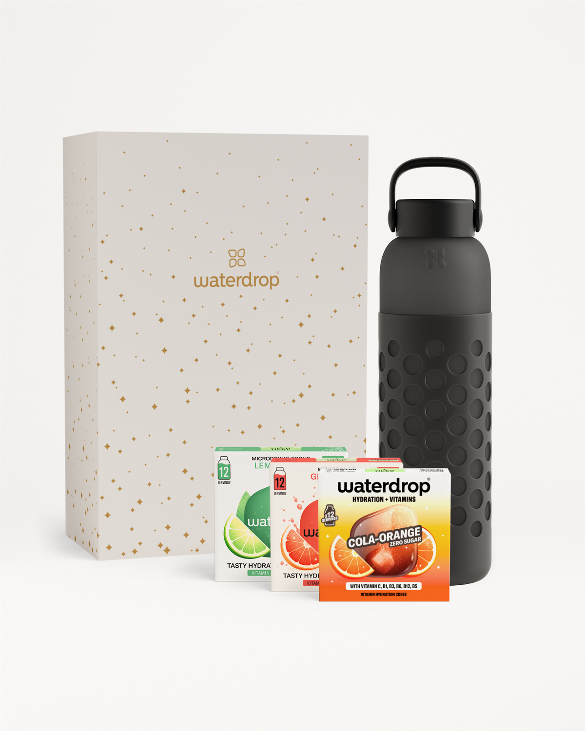 Set Cadou Frosted Soda cu Sticlă