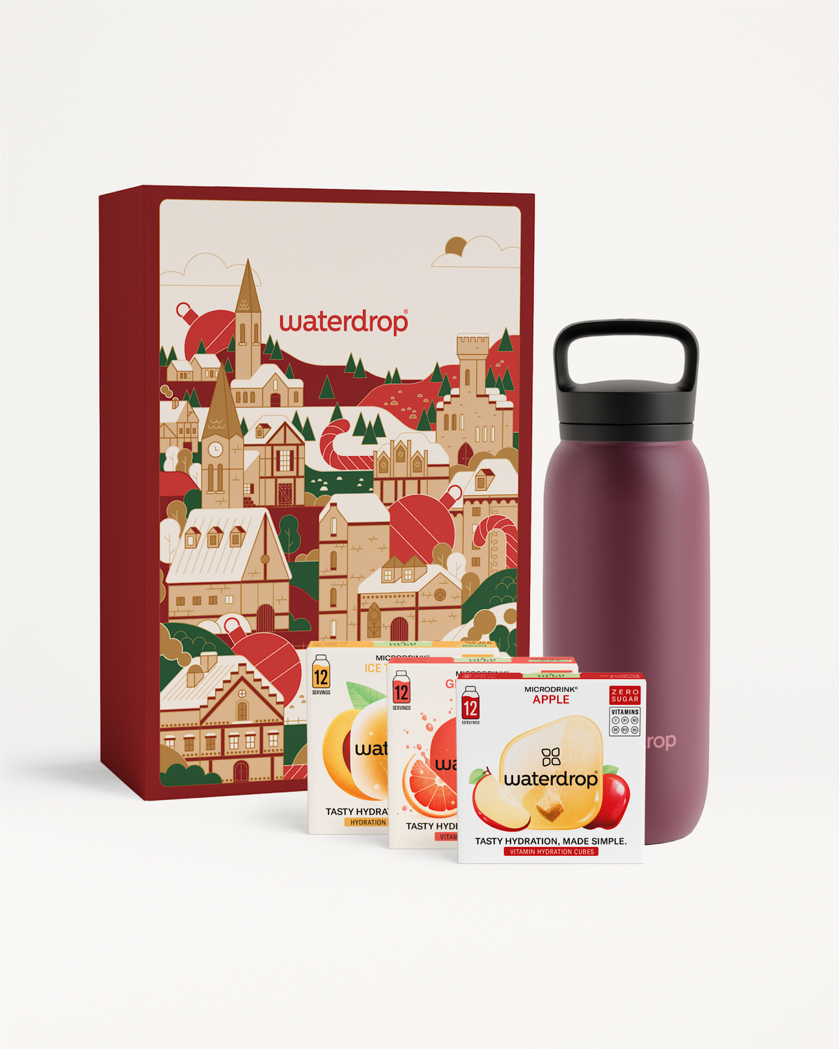 Set Cadou cu Sticlă Multifuncțională