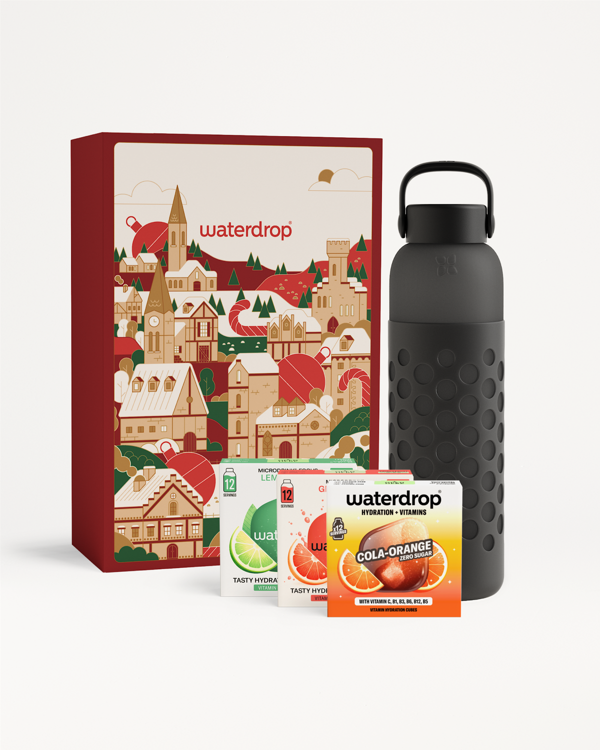 Set Cadou Frosted Soda cu Sticlă